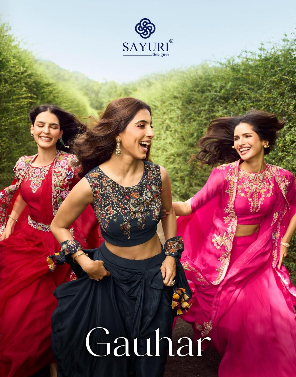 Sayuri Gauhar catalog Premium indo western dress