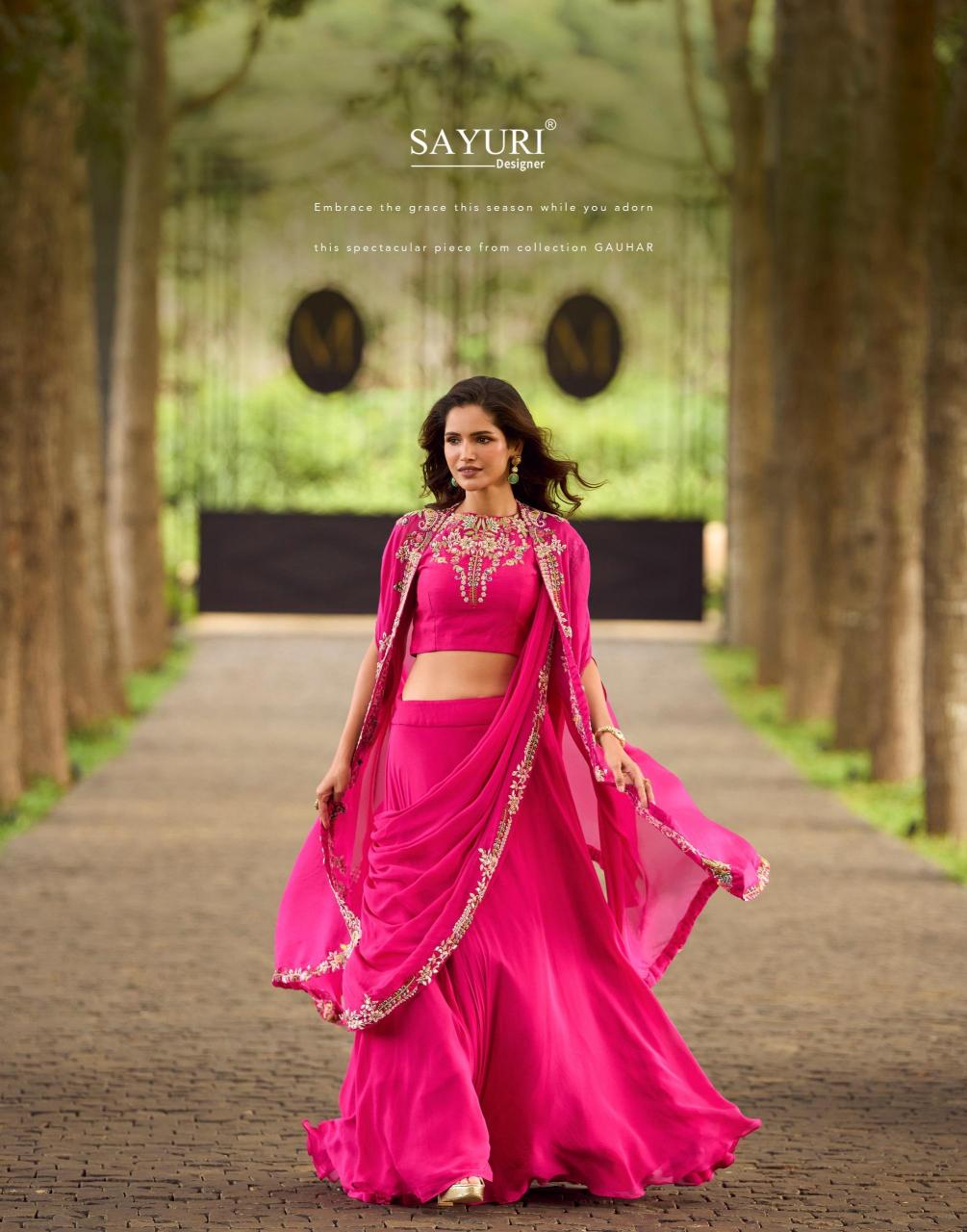Sayuri Gauhar catalog Premium indo western dress