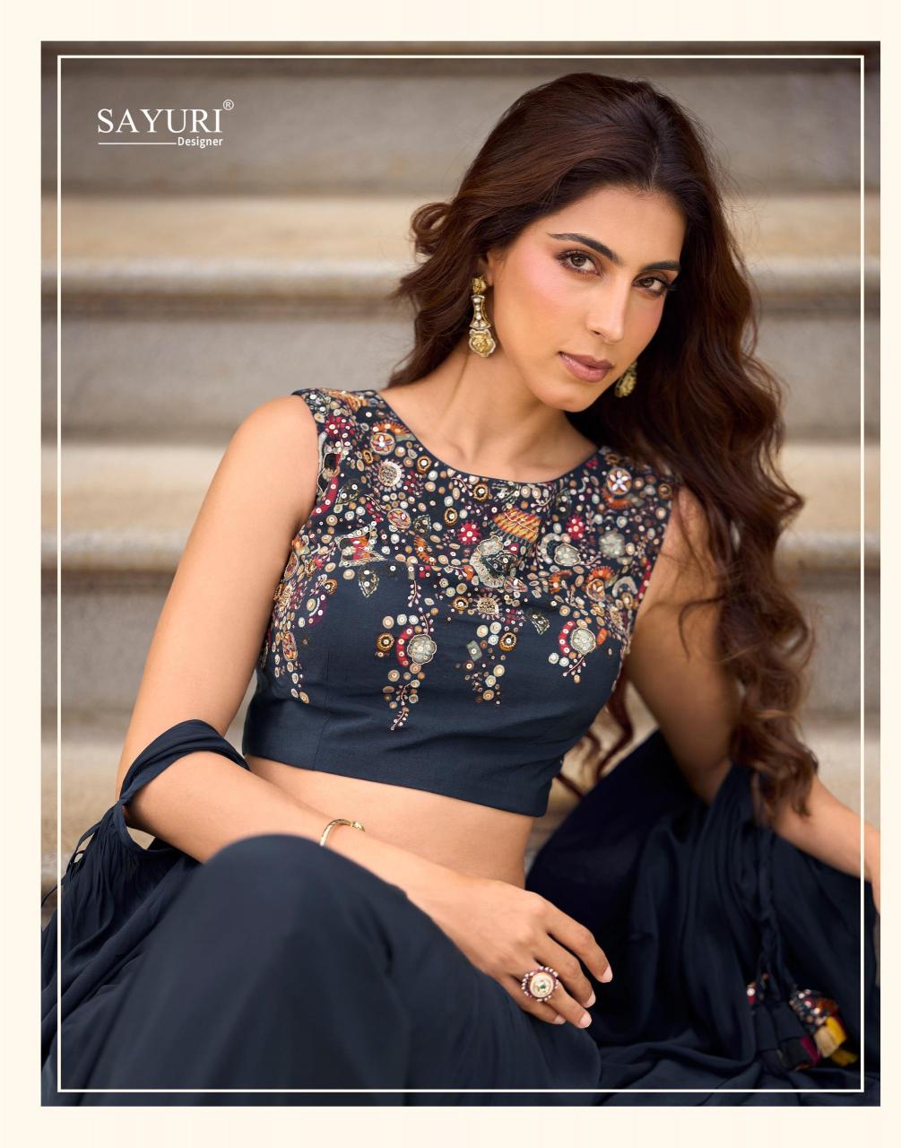 Sayuri Gauhar catalog Premium indo western dress