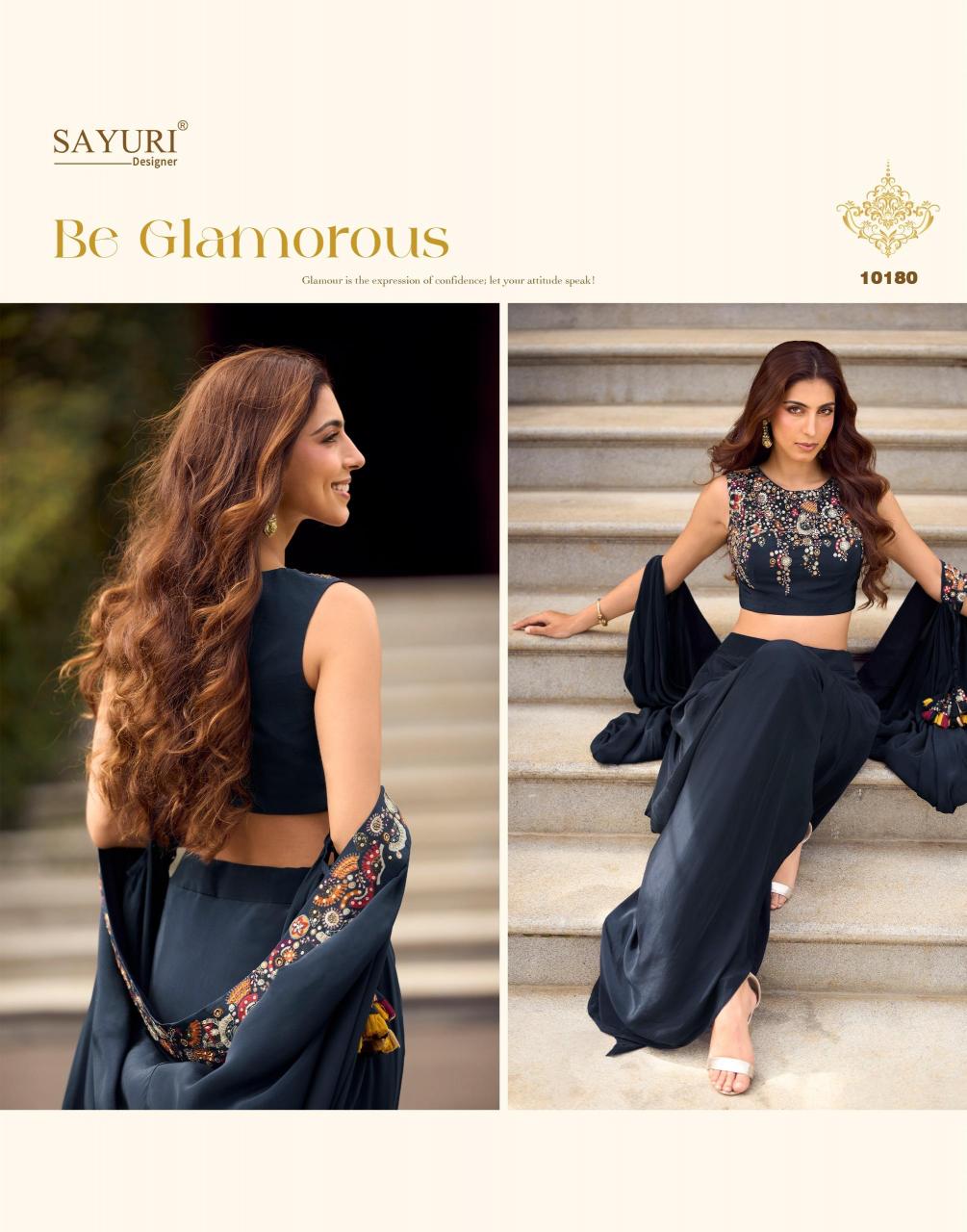 Sayuri Gauhar catalog Premium indo western dress