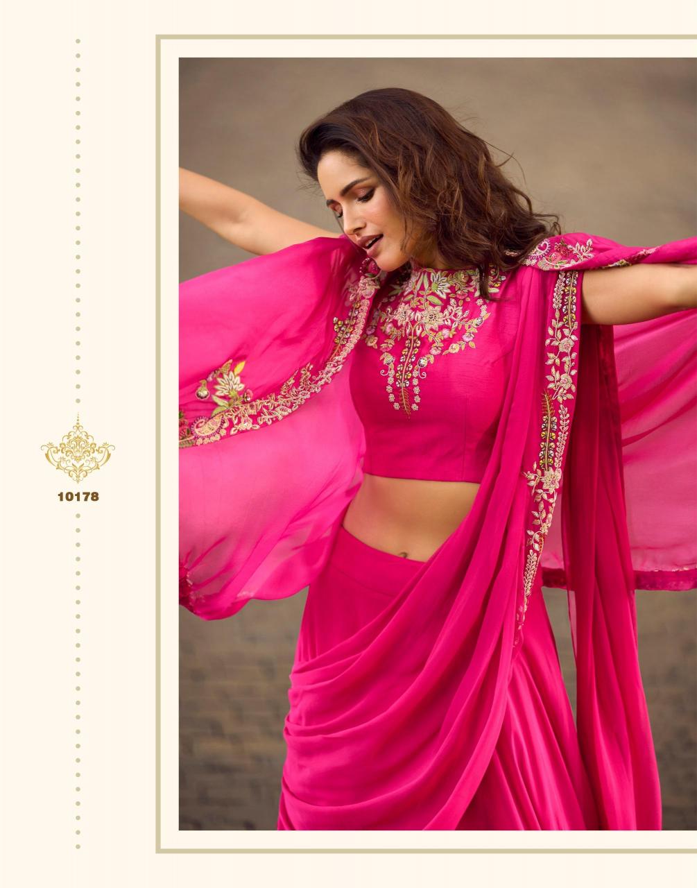 Sayuri Gauhar catalog Premium indo western dress
