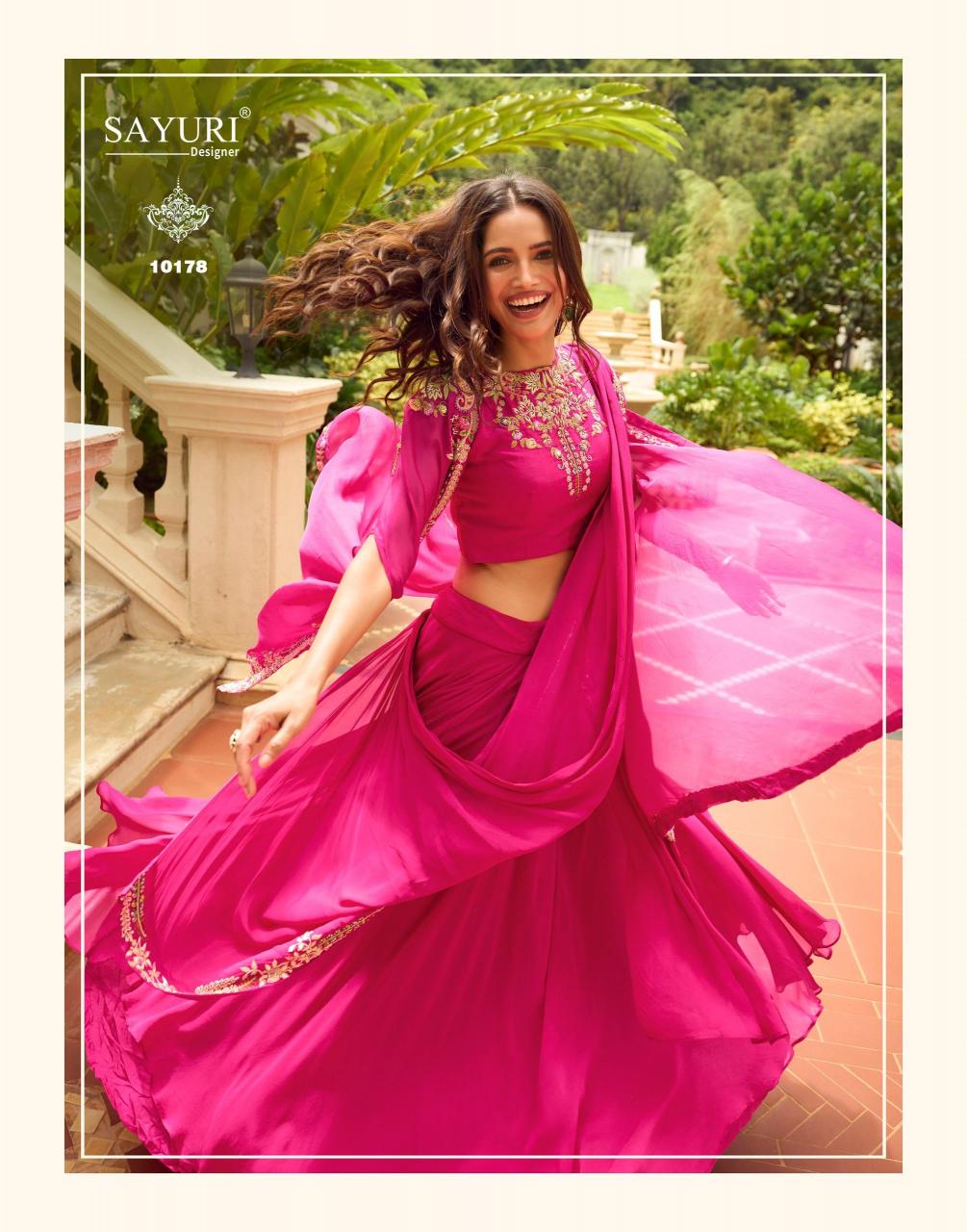 Sayuri Gauhar catalog Premium indo western dress