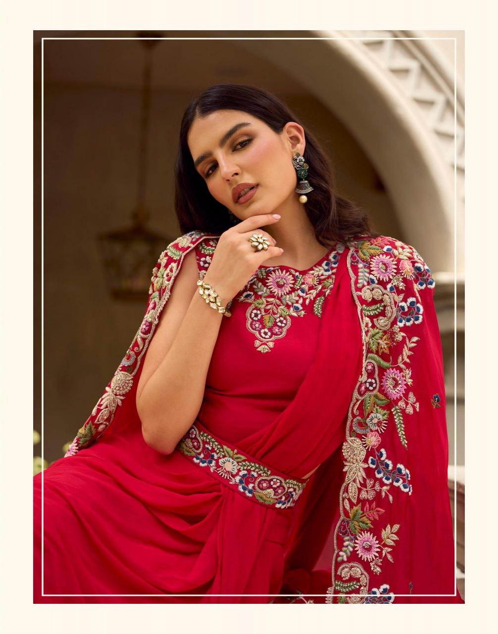 Sayuri Gauhar catalog Premium indo western dress