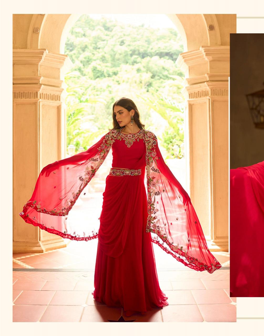 Sayuri Gauhar catalog Premium indo western dress