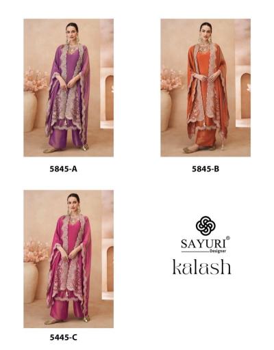 Sayuri Kalash catalog wholesale salwar kameez surat