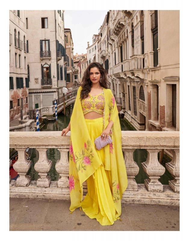 Sayuri Melodi catalog desginer premium indo western dress for festival wear 