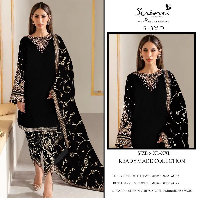 Serine S 325 catalog pakistani salwar suit wholesale