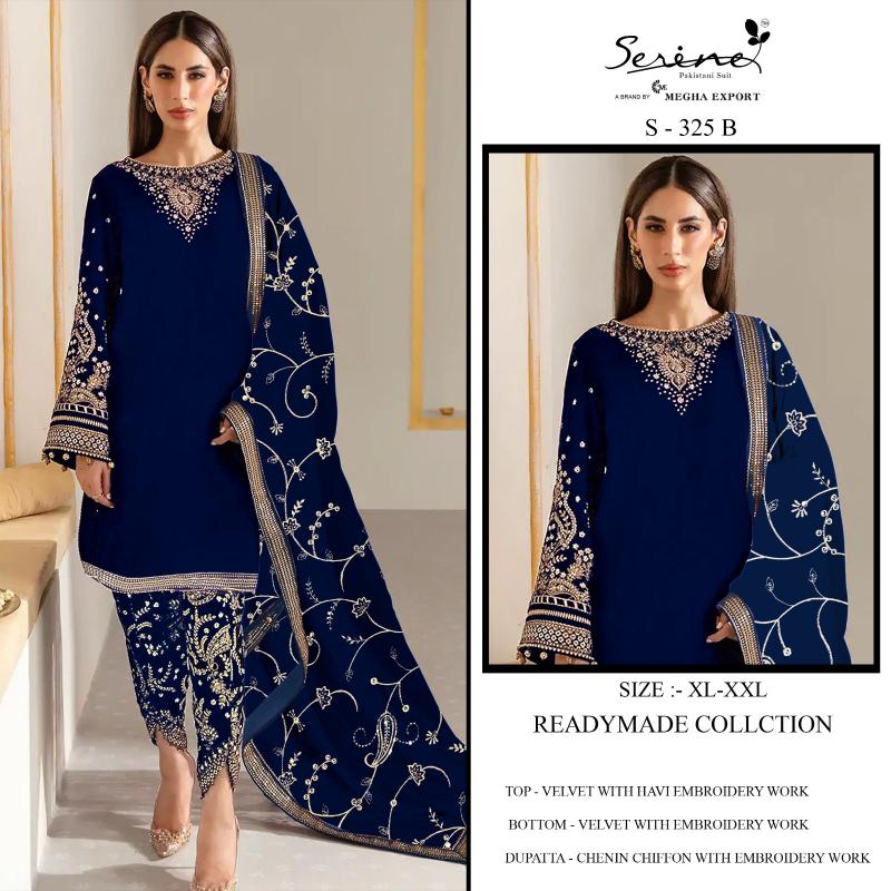 Serine S 325 catalog pakistani salwar suit wholesale