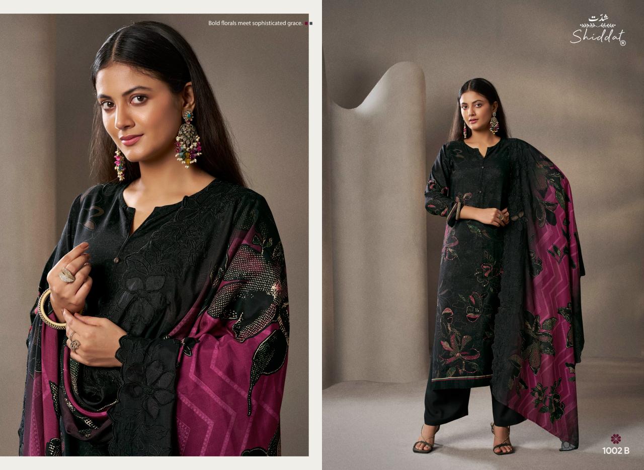 Shiddat Ikara 1002 catalog salwar kameez wholesale in bangalore