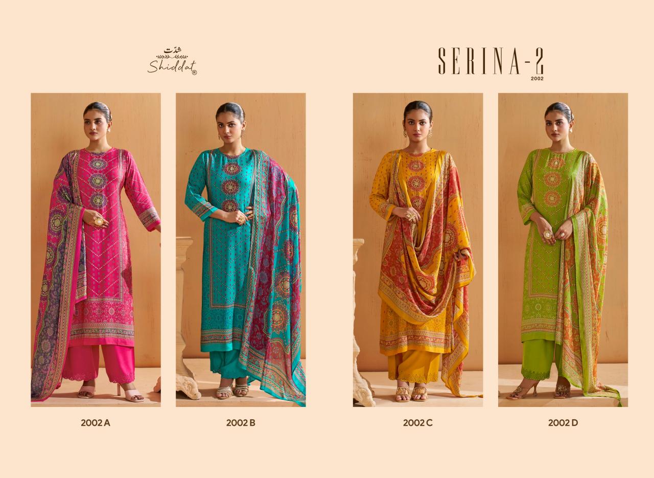 Shiddat Serina vol 2 2002 catalog wholesale designer salwar kameez