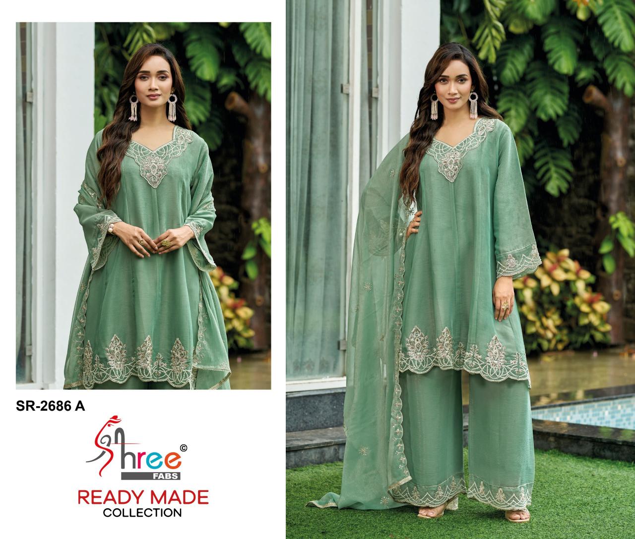 Shree Fabs 2686 catalog wholesale pakistani suits in uae