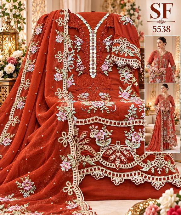 Shree Fabs 5538 Nx vol 2 catalog wholesale pakistani suits online india