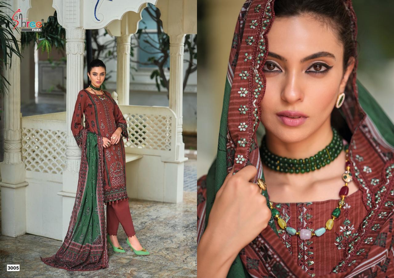 Shree Fabs Bin Saeed Lawn Collection vol 30 catalog pakistani collection wholesaler