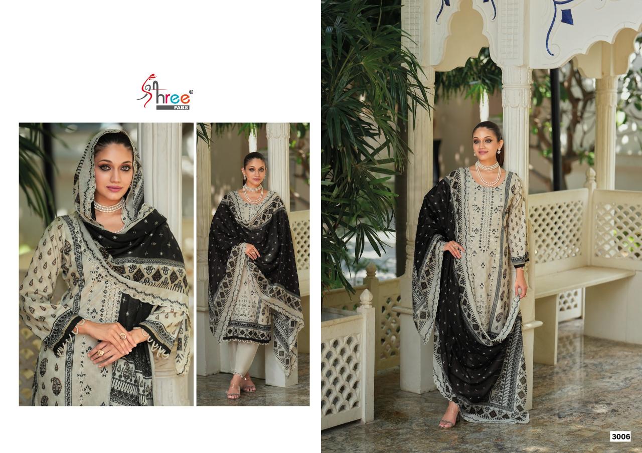 Shree Fabs Bin Saeed Lawn Collection vol 30 catalog pakistani collection wholesaler