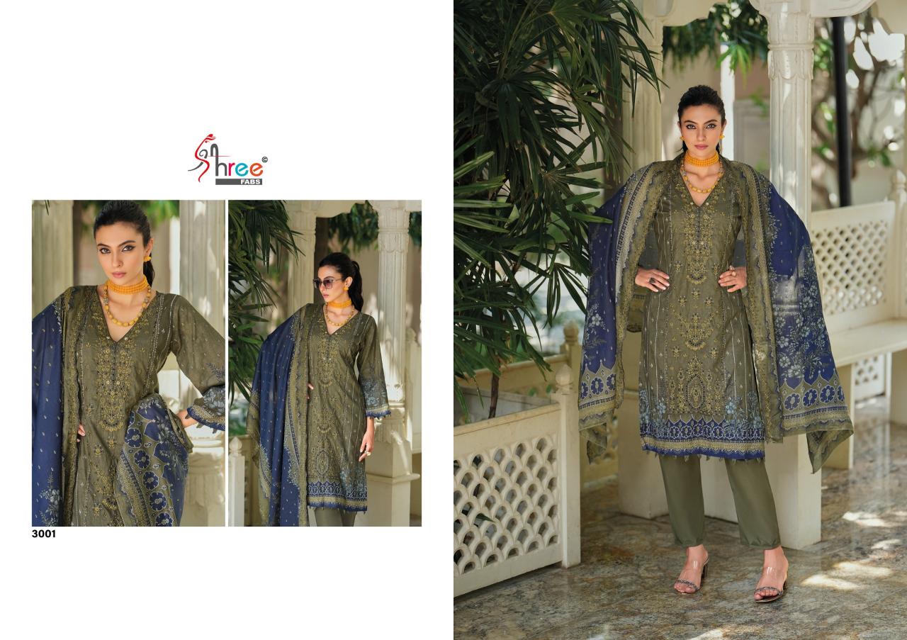 Shree Fabs Bin Saeed Lawn Collection vol 30 catalog pakistani collection wholesaler