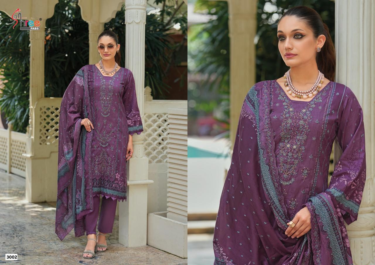 Shree Fabs Bin Saeed Lawn Collection vol 30 catalog pakistani collection wholesaler