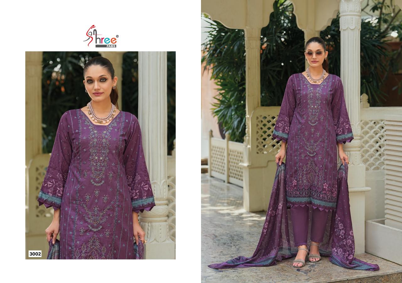 Shree Fabs Bin Saeed Lawn Collection vol 30 catalog pakistani collection wholesaler