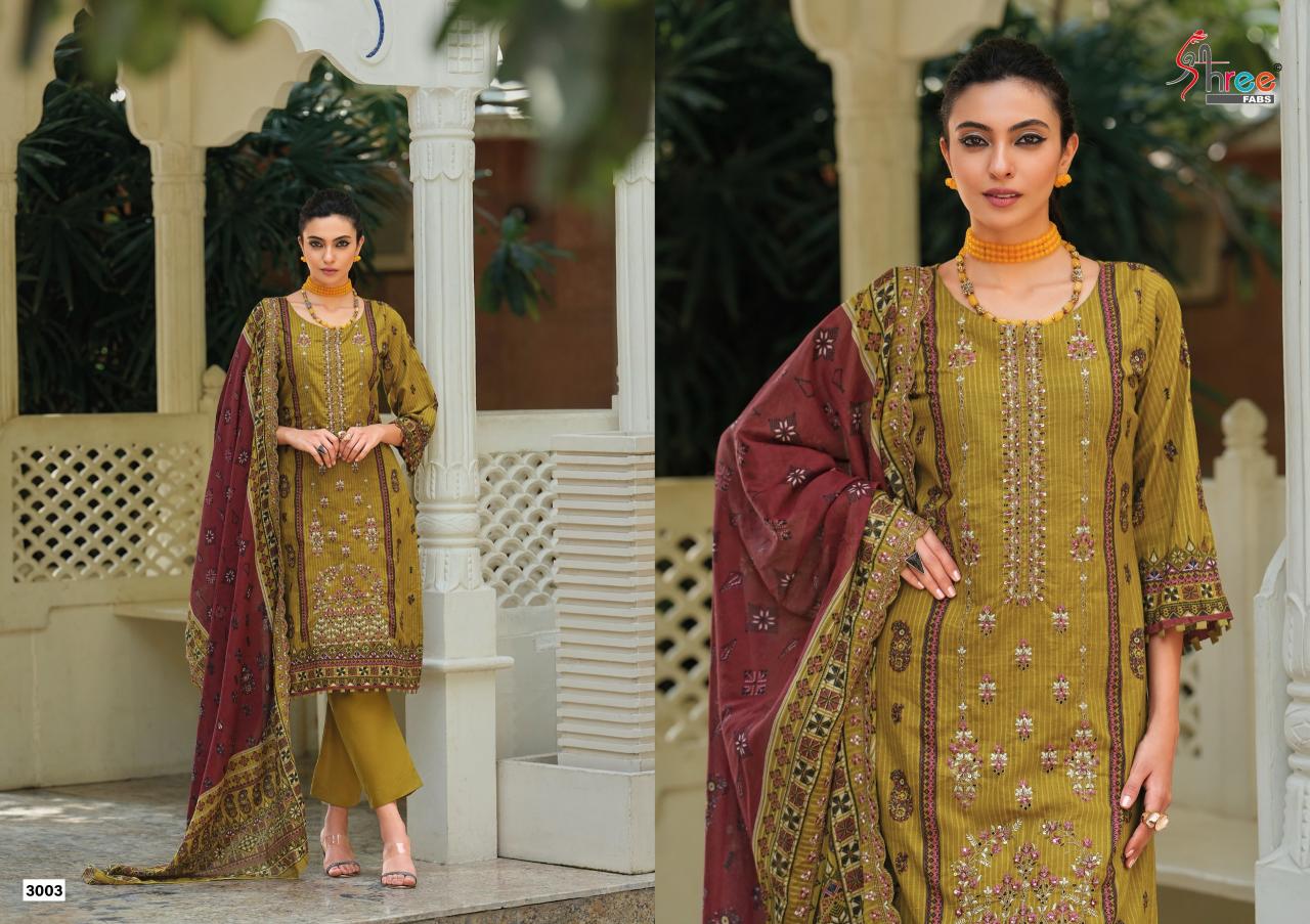 Shree Fabs Bin Saeed Lawn Collection vol 30 catalog pakistani collection wholesaler