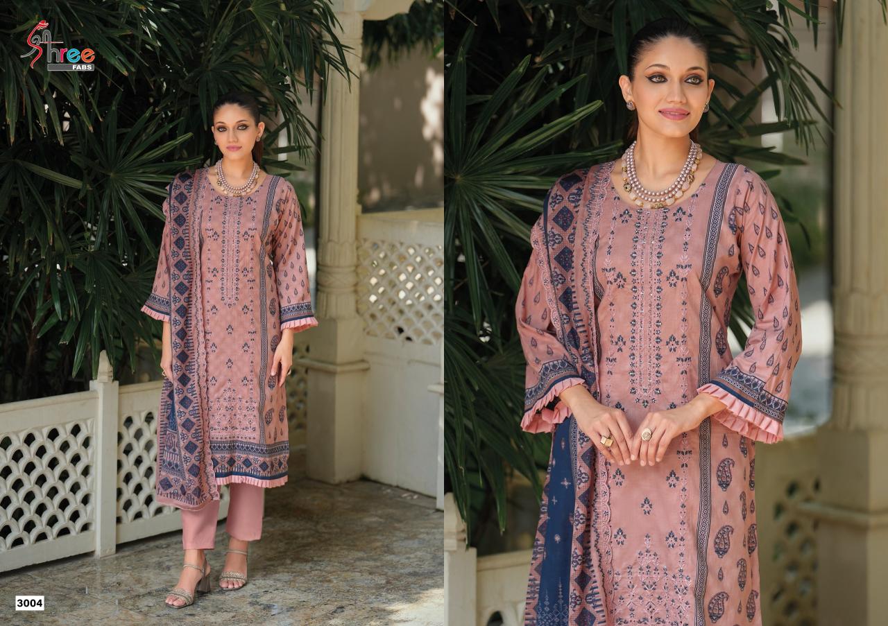 Shree Fabs Bin Saeed Lawn Collection vol 30 catalog pakistani collection wholesaler