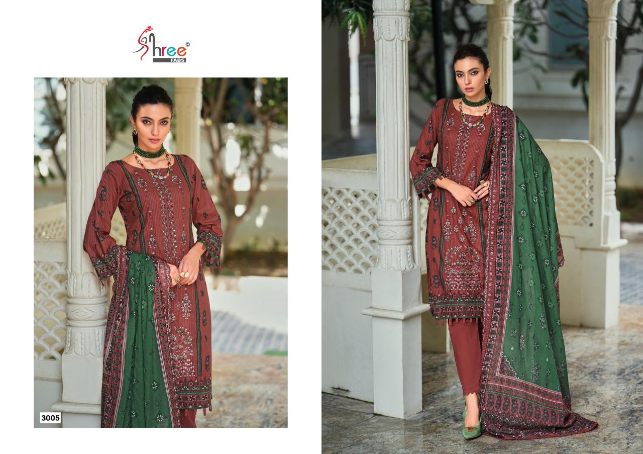 Shree Fabs Bin Saeed Lawn Collection vol 30 catalog pakistani collection wholesaler