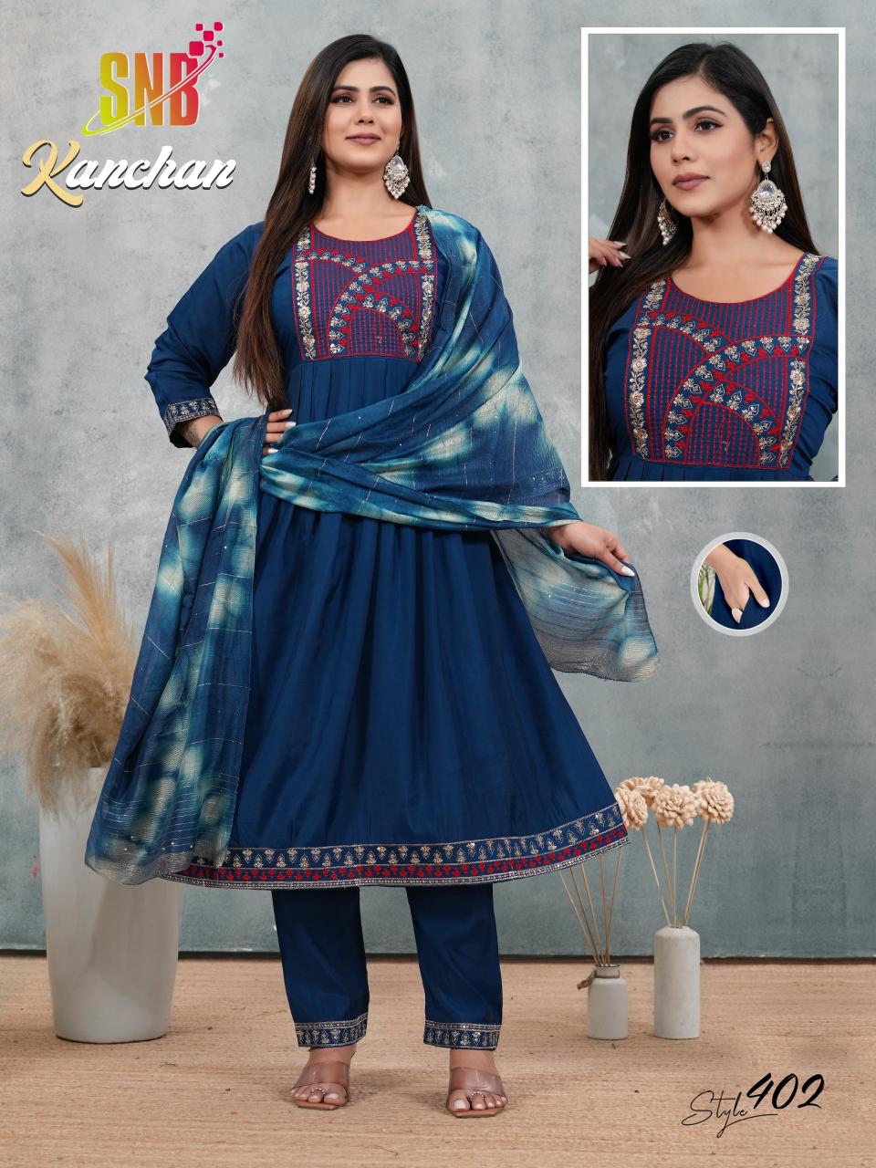 SNB Kanchana vol 4 catalog shagun kurtis wholesale
