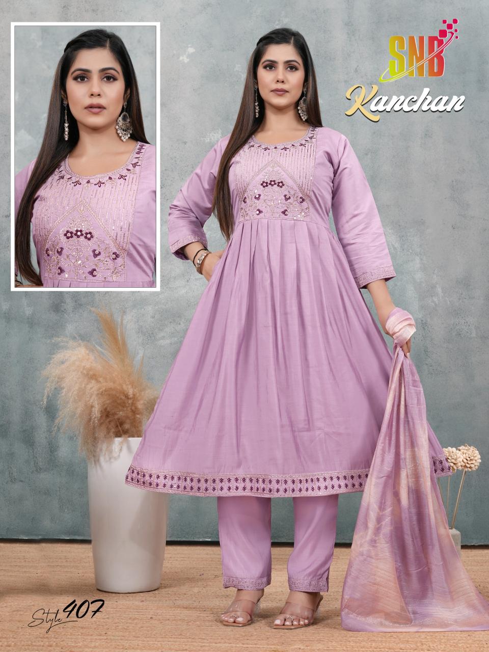 SNB Kanchana vol 4 catalog shagun kurtis wholesale