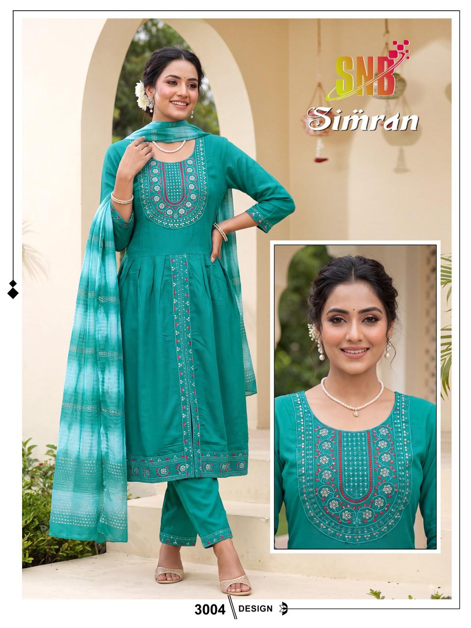 SNB Simran vol 3 catalog selfie kurtis online wholesale