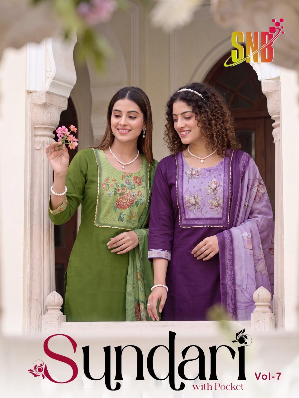 SNB Sundari vol 7 catalog s4u kurtis wholesale