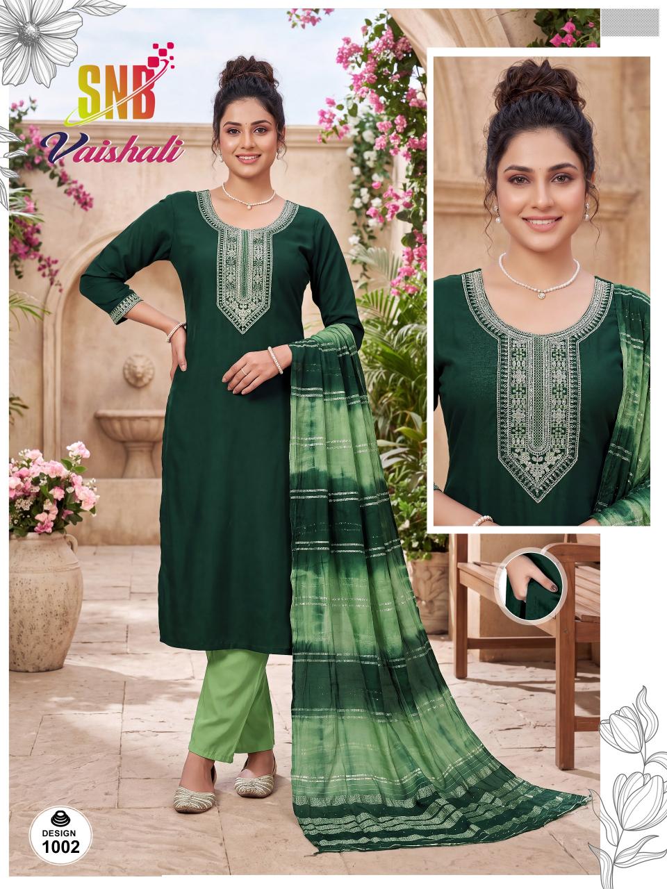 SNB Vaishali vol 1 catalog sc kurtis wholesale