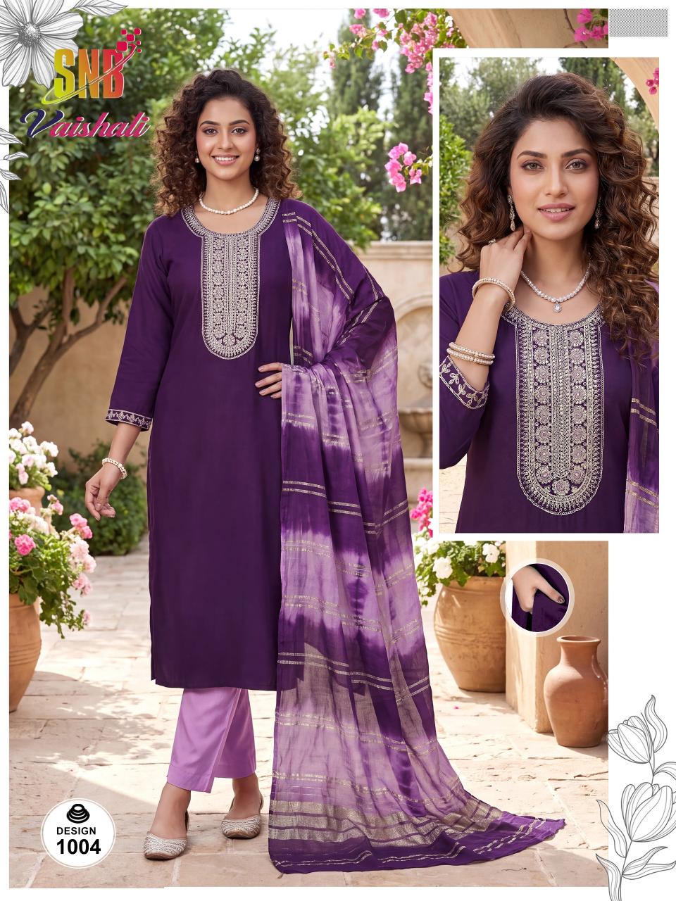 SNB Vaishali vol 1 catalog sc kurtis wholesale