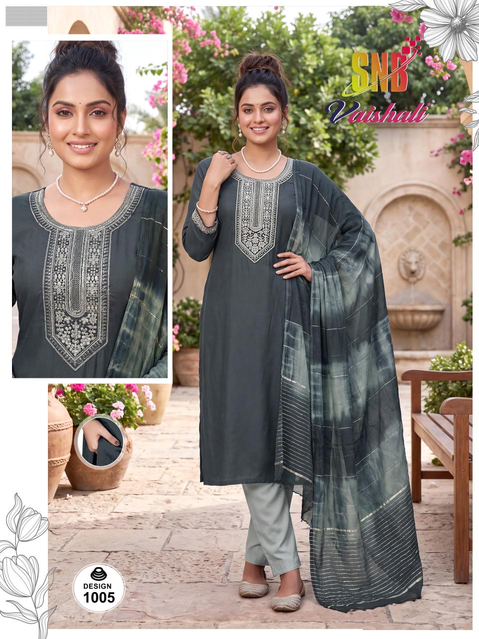 SNB Vaishali vol 1 catalog sc kurtis wholesale
