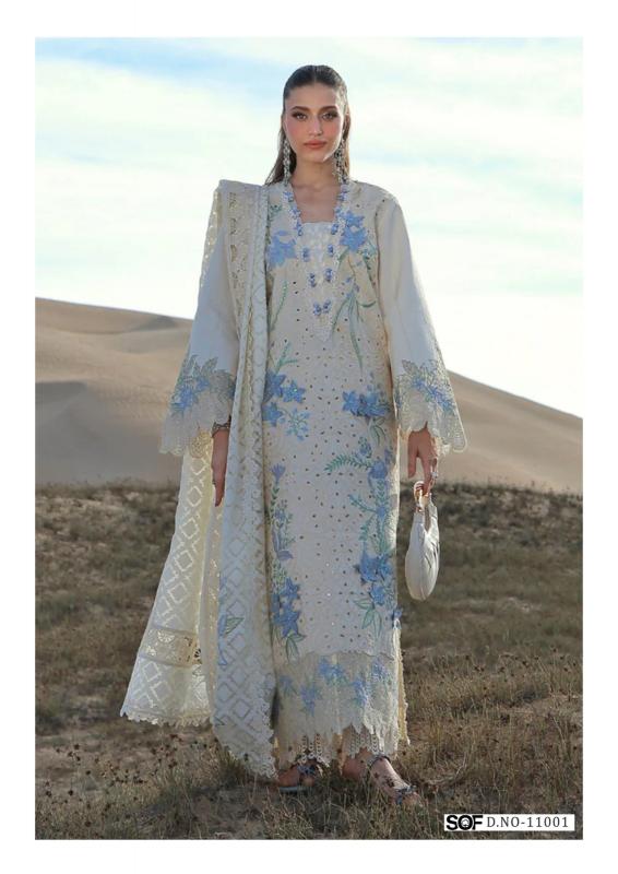 Sof Aliya B Vol 11 – Karachi Dress Material Wholesale Catalog