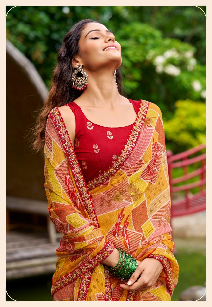 Stavan Kameri catalog wholesale chiffon sarees