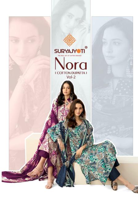 Suryajyoti Nora Vol – 2 – Dress Material Wholesale Catalog