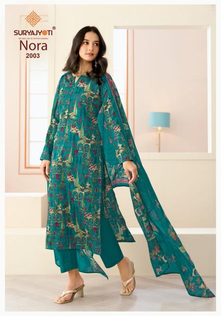 Suryajyoti Nora Vol – 2 – Dress Material Wholesale Catalog