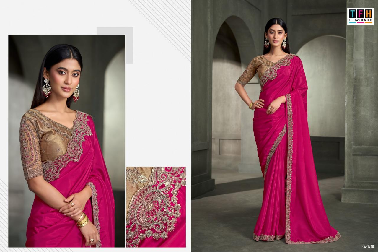 Tfh Sandalwood 17th Edition catalog designer sarees wholesale online india