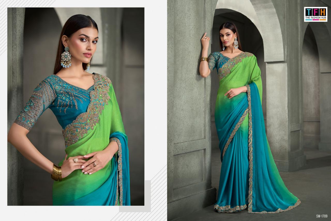 Tfh Sandalwood 17th Edition catalog designer sarees wholesale online india
