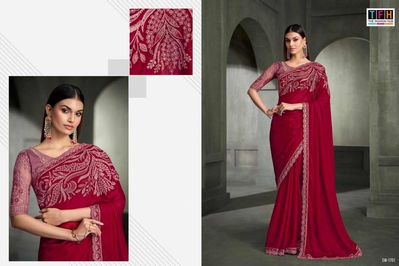 Tfh Sandalwood 17th Edition catalog designer sarees wholesale online india