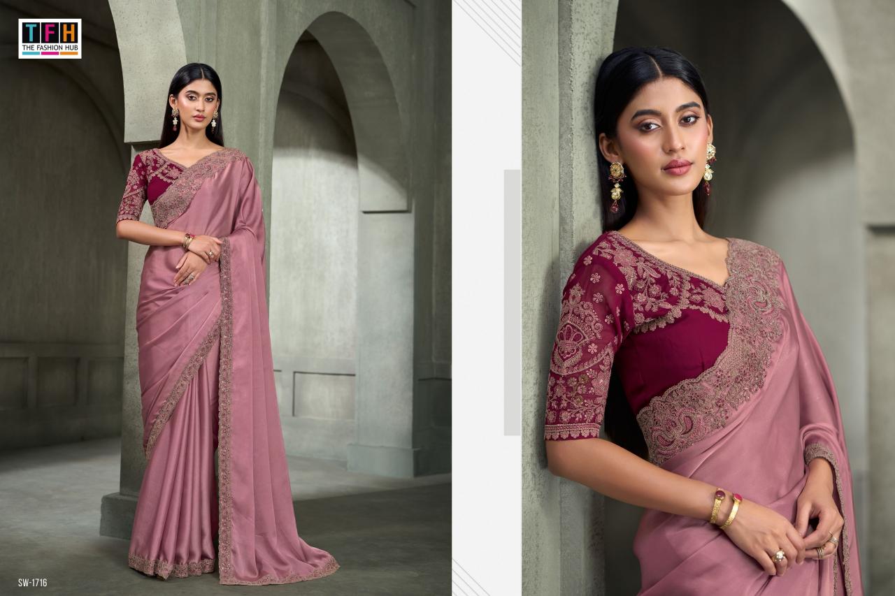 Tfh Sandalwood 17th Edition catalog designer sarees wholesale online india