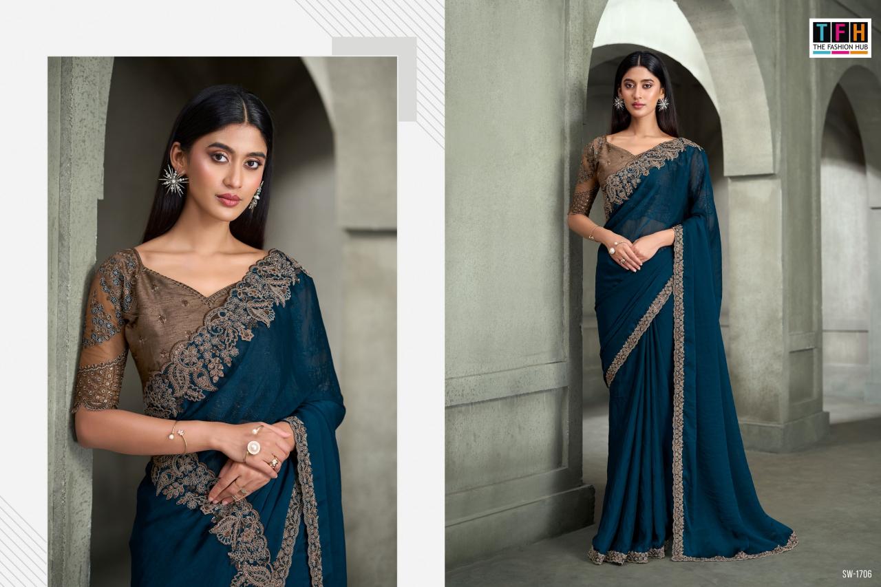 Tfh Sandalwood 17th Edition catalog designer sarees wholesale online india