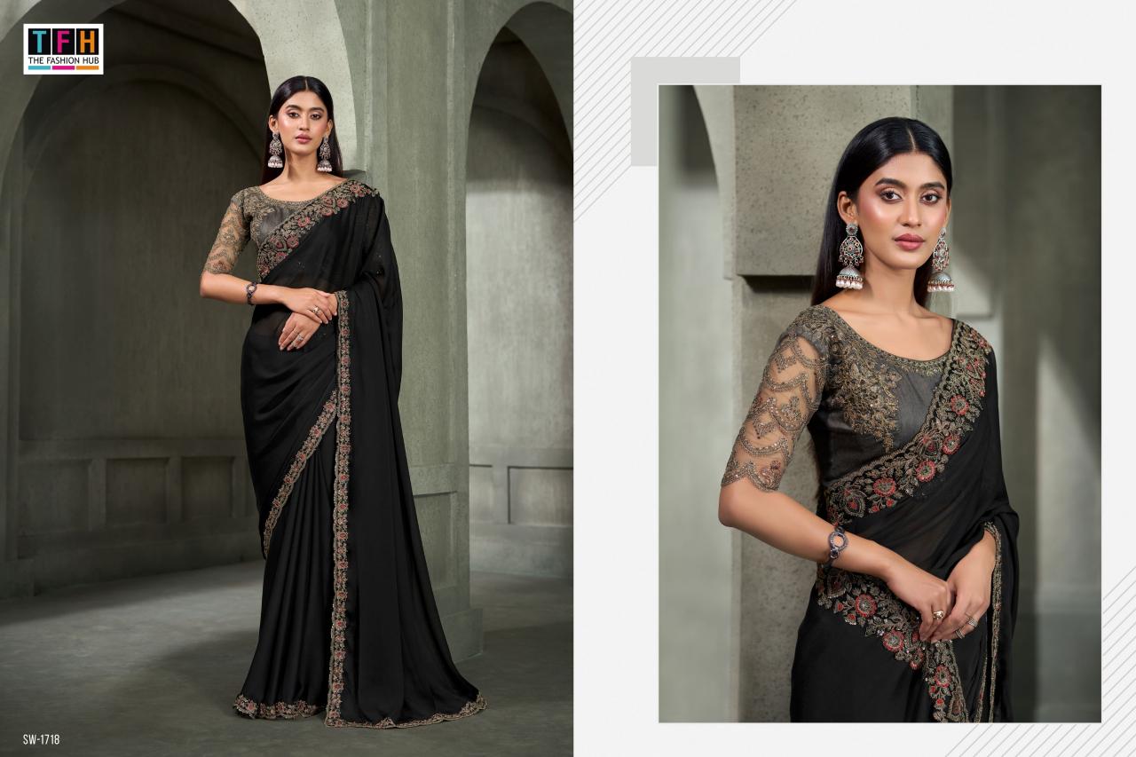 Tfh Sandalwood 17th Edition catalog designer sarees wholesale online india