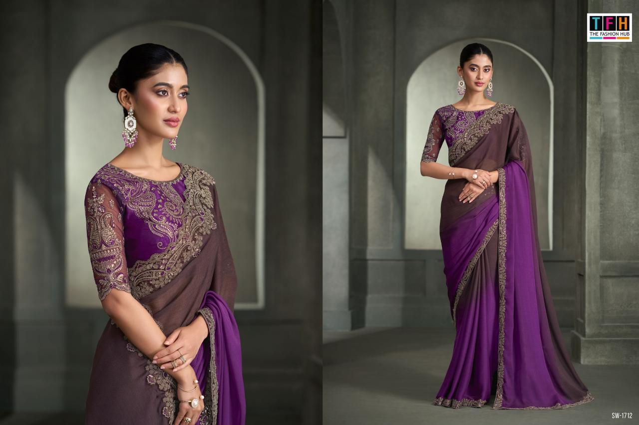 Tfh Sandalwood 17th Edition catalog designer sarees wholesale online india