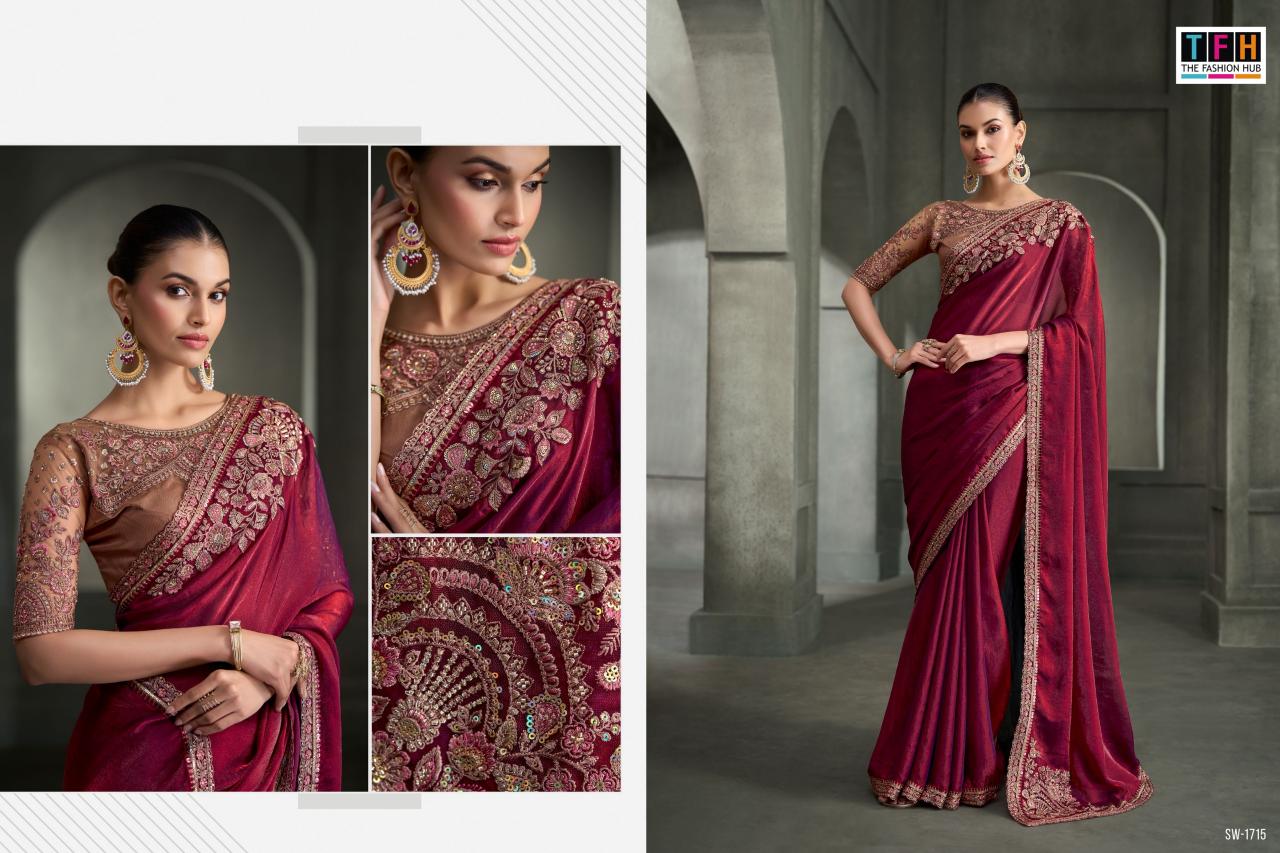 Tfh Sandalwood 17th Edition catalog designer sarees wholesale online india