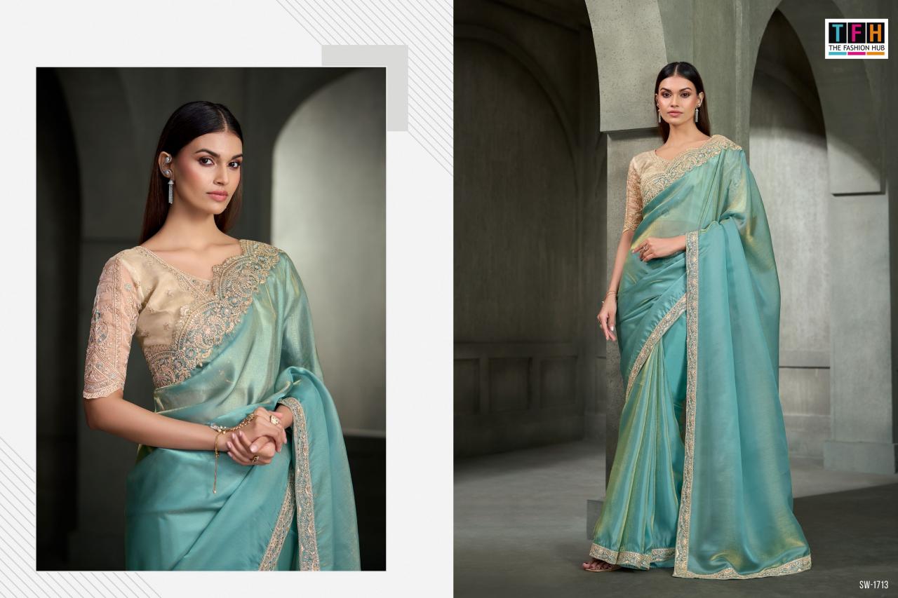 Tfh Sandalwood 17th Edition catalog designer sarees wholesale online india