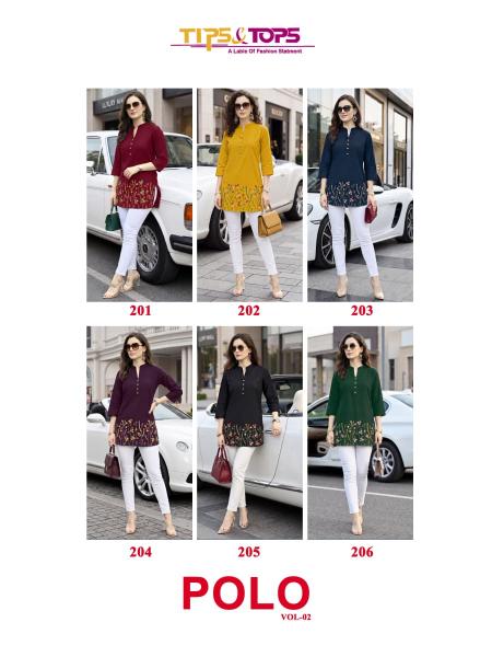 Tips & Tops Polo vol 2 Catalog short top branded 