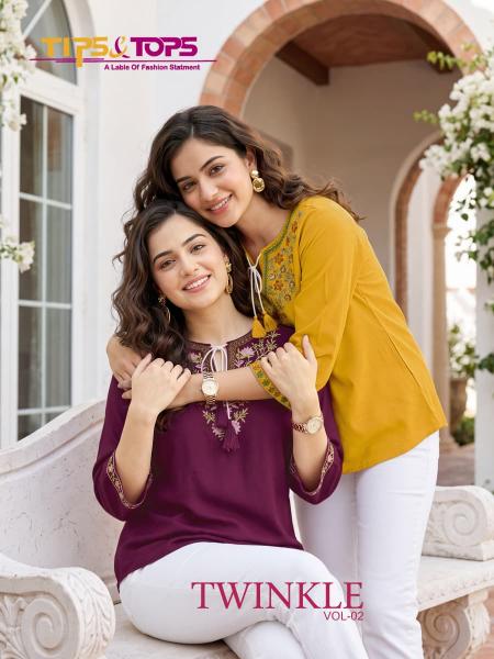 Tips & Tops Twinkle vol 2 catalog wholesale kurti dealers in surat
