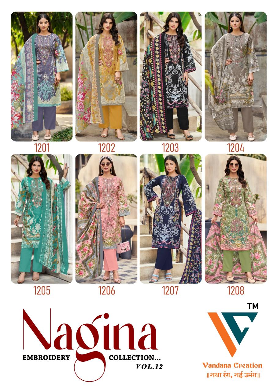 Vandana‎‎‎‎ Nagina vol 12 catalog surat dress material market online