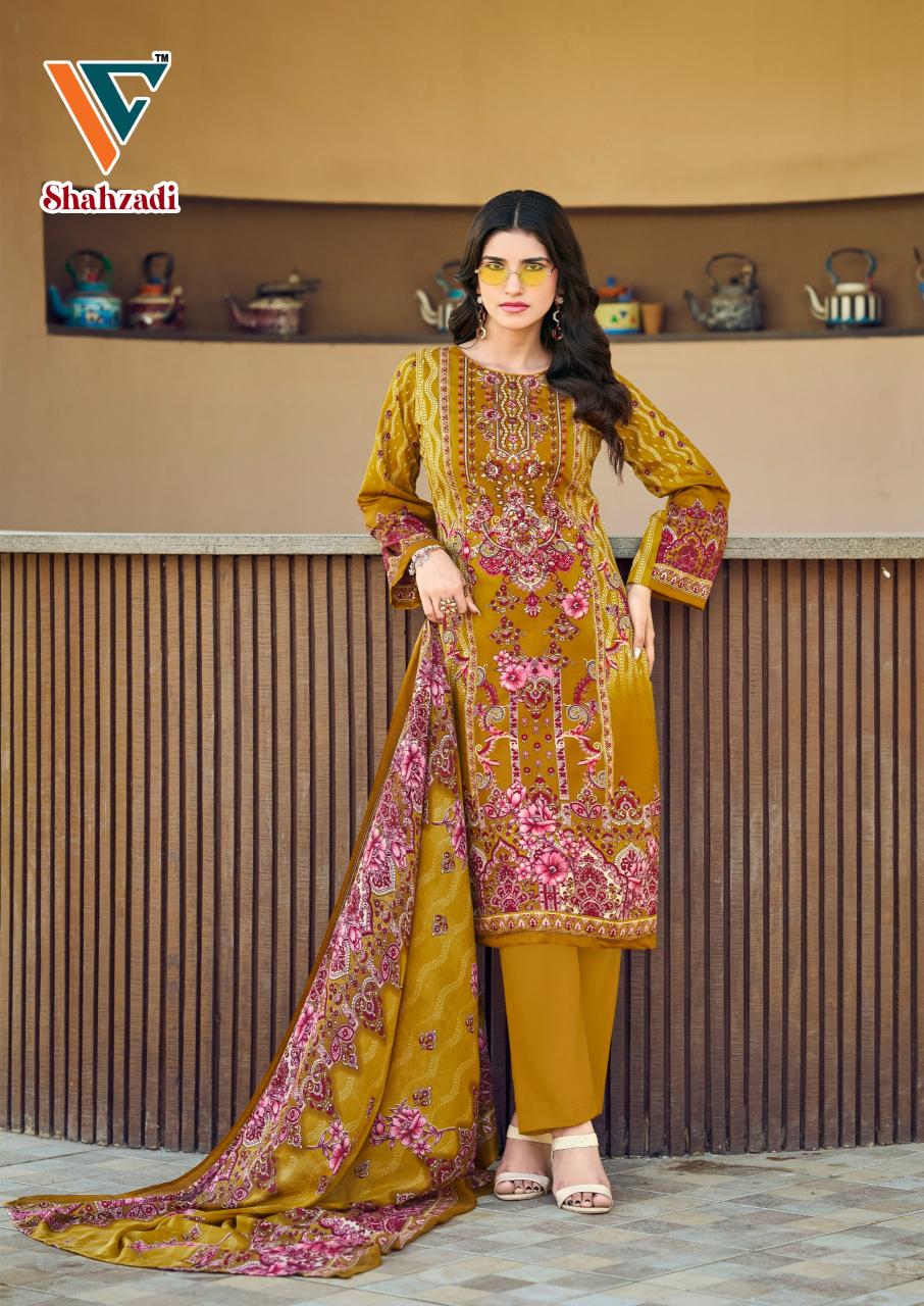 Vandana‎‎‎‎ Shahzadi vol 9 catalog surat wholesale dress material market