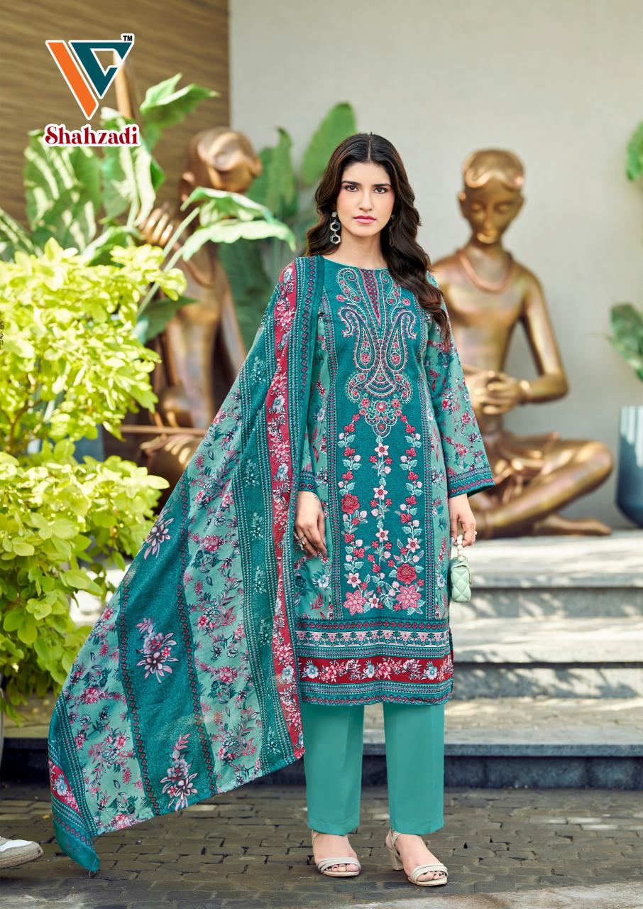 Vandana‎‎‎‎ Shahzadi vol 9 catalog surat wholesale dress material market