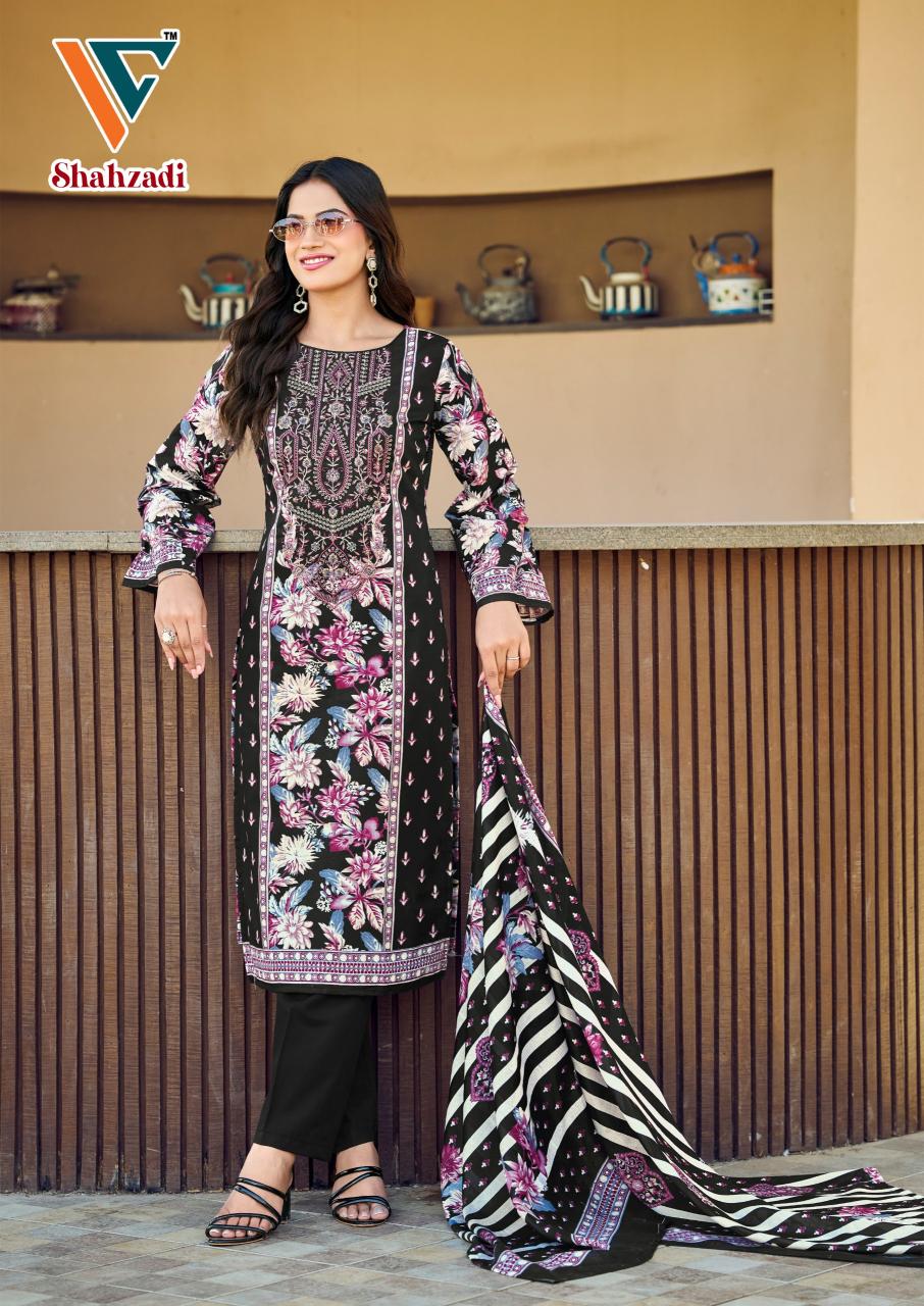 Vandana‎‎‎‎ Shahzadi vol 9 catalog surat wholesale dress material market